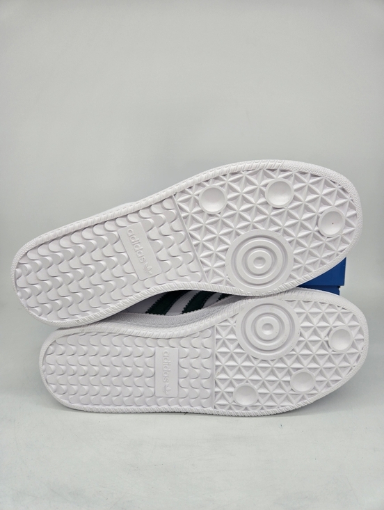 adidas Men\'s Samba XLG JI3191 White Collegiate Green Shoes Size 10 New